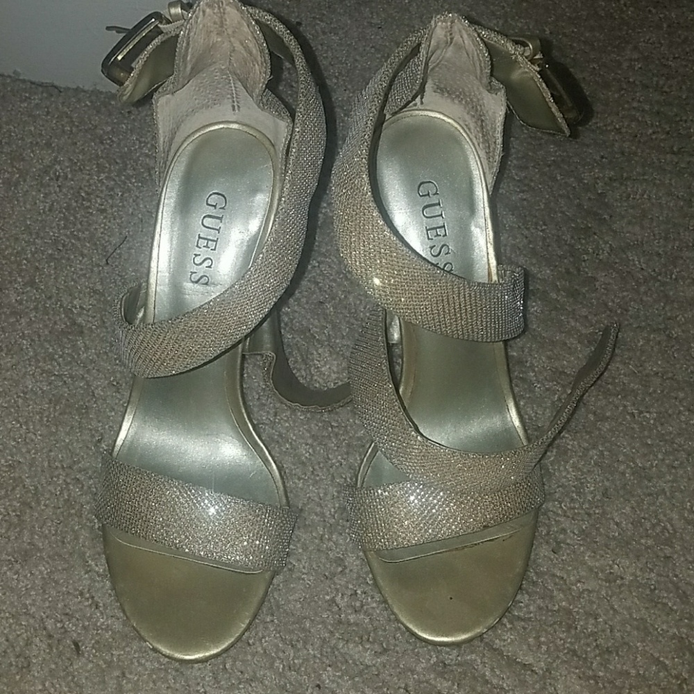 classy sequin heels